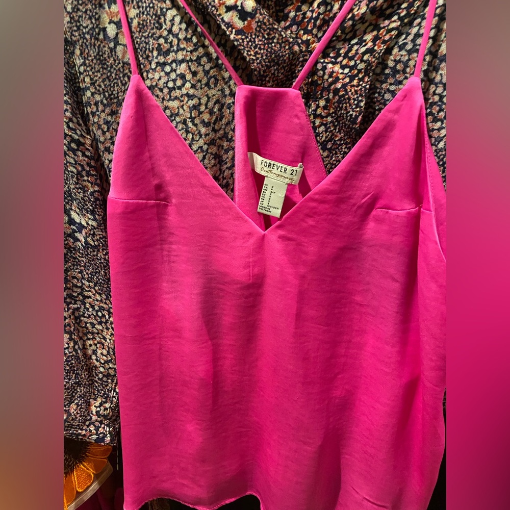 Forever 21 pink top